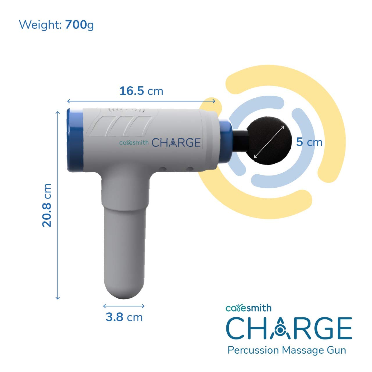 LCD Electric massage Gun for Body