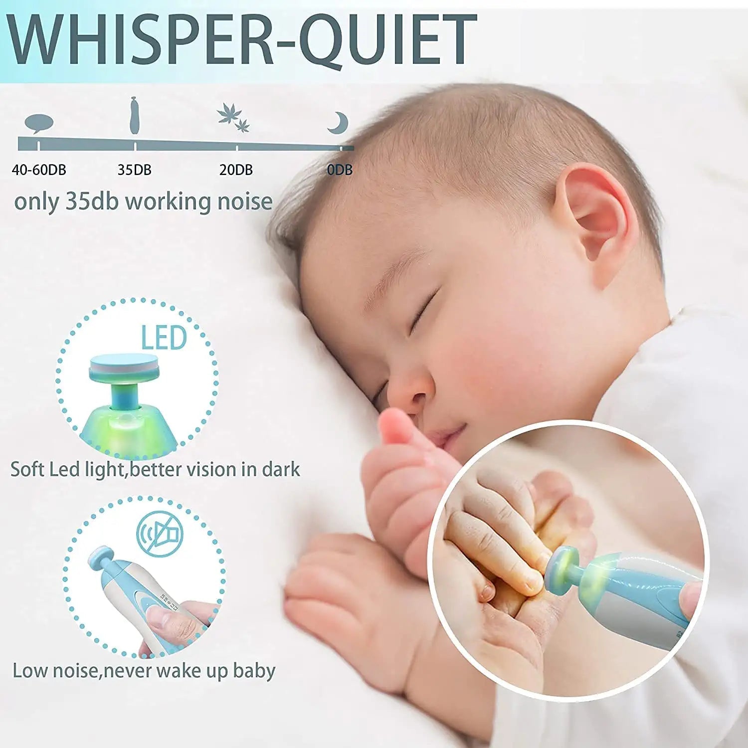 Electric Baby Nail Trimmer