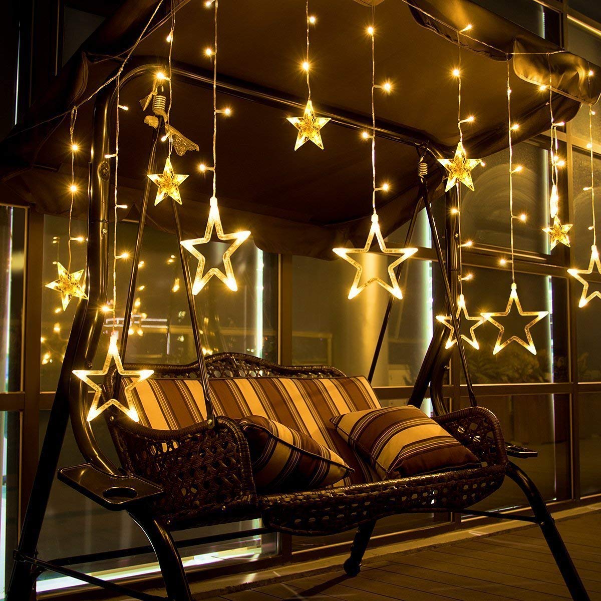 Curtain String Lights.