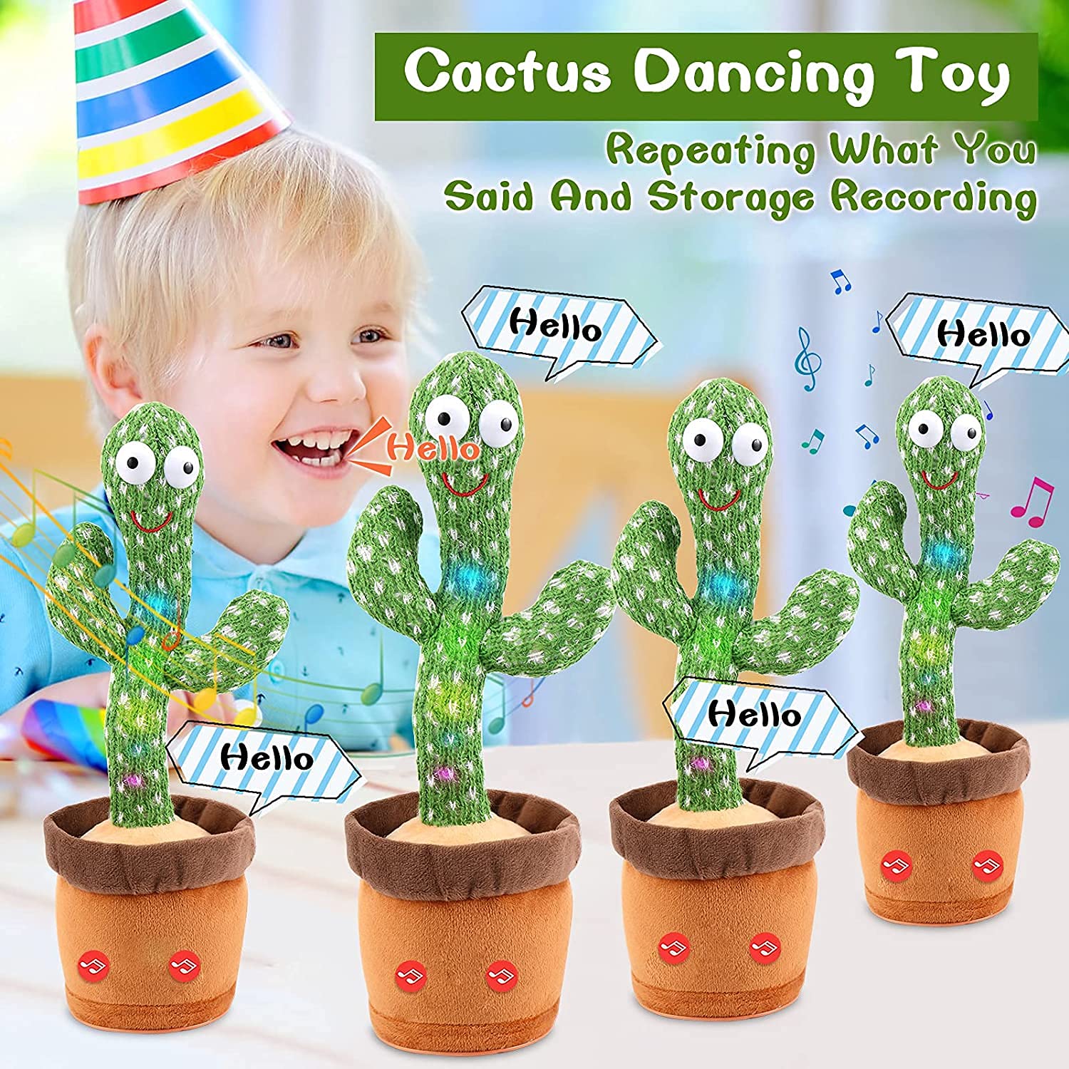 Smart Dancing Cactus toy