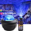 LED Star Galaxy Starry Sky Projector Night Light Built-in Bluetooth-Speaker  For Bedroom Decoration Child Kids Birthd askddeal.com