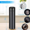 Water Bottle with Led Temperature Display, Stainless Steel Keep Water Cold and Keep Warm for Hours , 500 ml askddeal.com