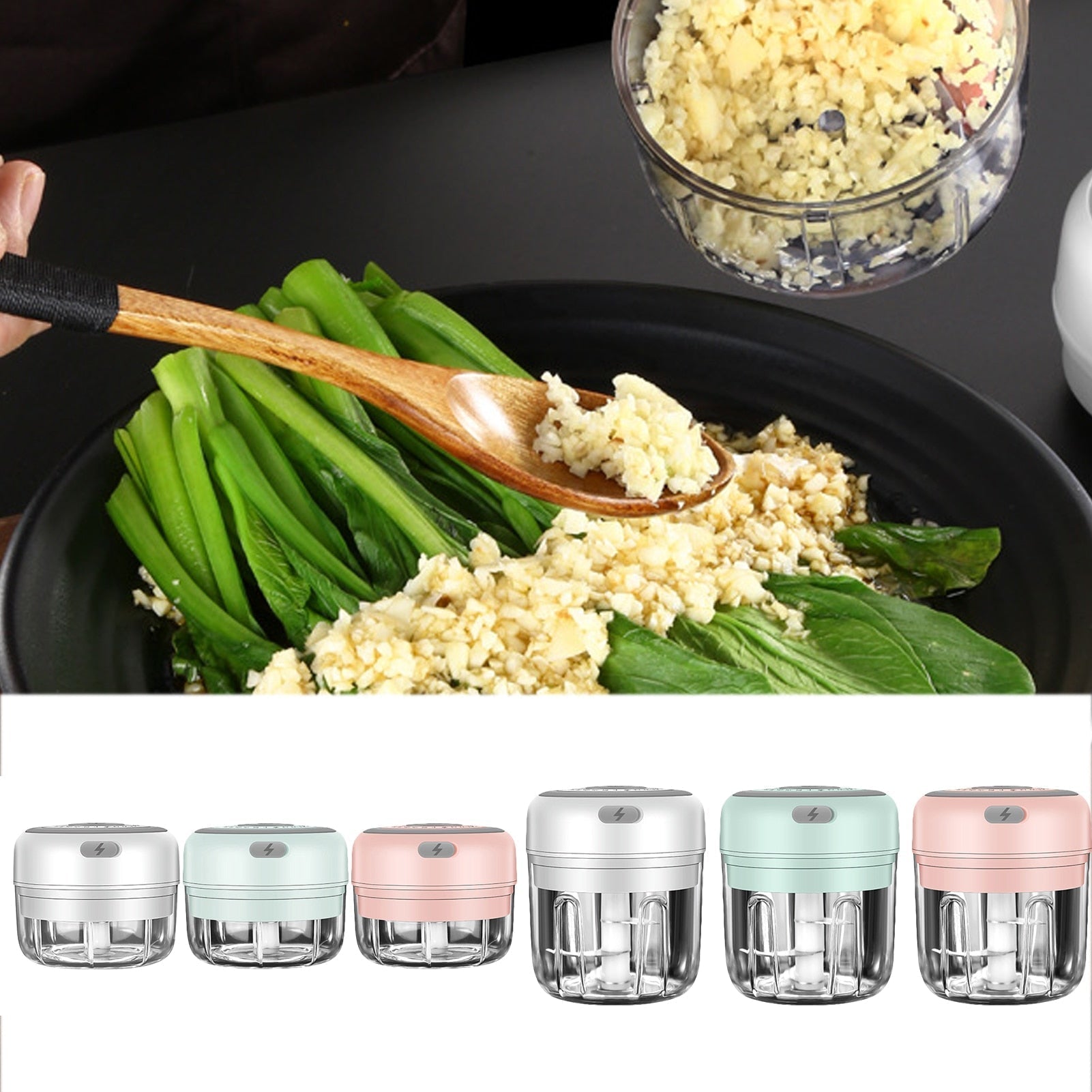 Electric Food Crusher Mini Garlic machine