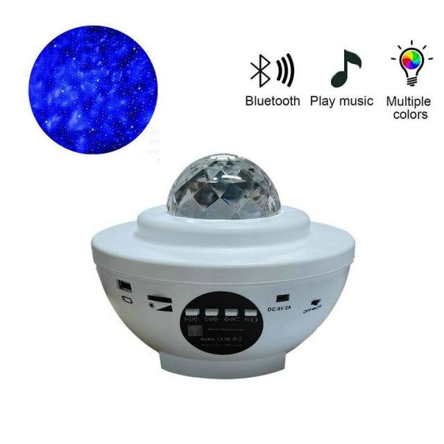 LED Colorful Star Galaxy Projector